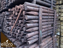 75-100mm Natural Peeled Stake CREOSOTE
