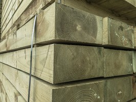 Softwood Large Section Landscaping Timbers